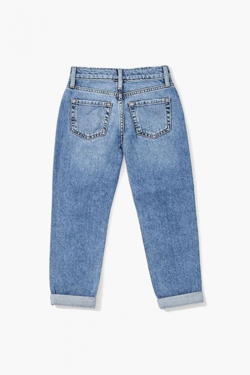 Jeans Forever 21 Girls Organically Grown Cotton Niños Azules | awssw90Crlo