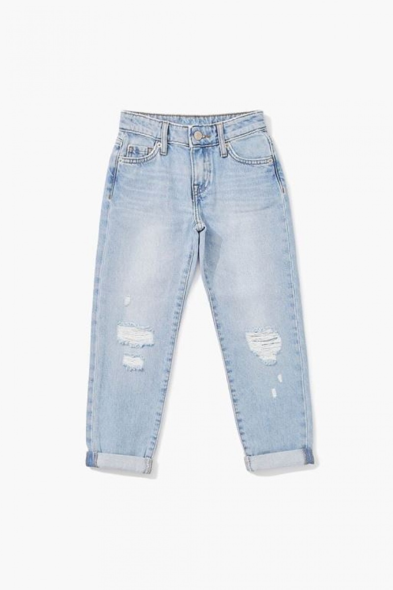 Jeans Forever 21 Girls Organically Grown Cotton Niños Azules | lEfRvRBWUp5