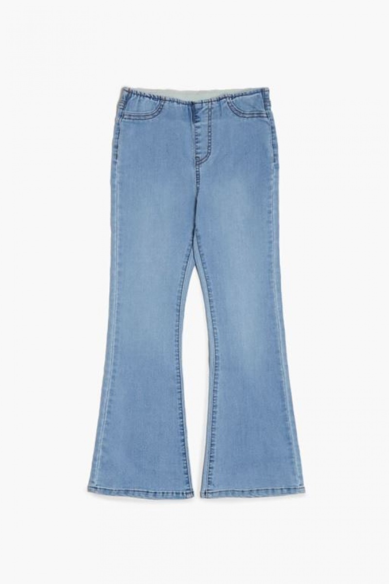 Jeans Forever 21 Girls Pull On Flare Niños Azules Claro | HtkuVk8CcJa