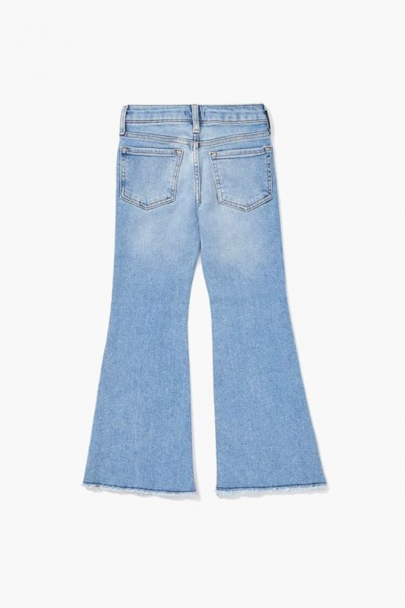 Jeans Forever 21 Girls Recycled Cotton Niños Azules Claro | SldrWGOJahA