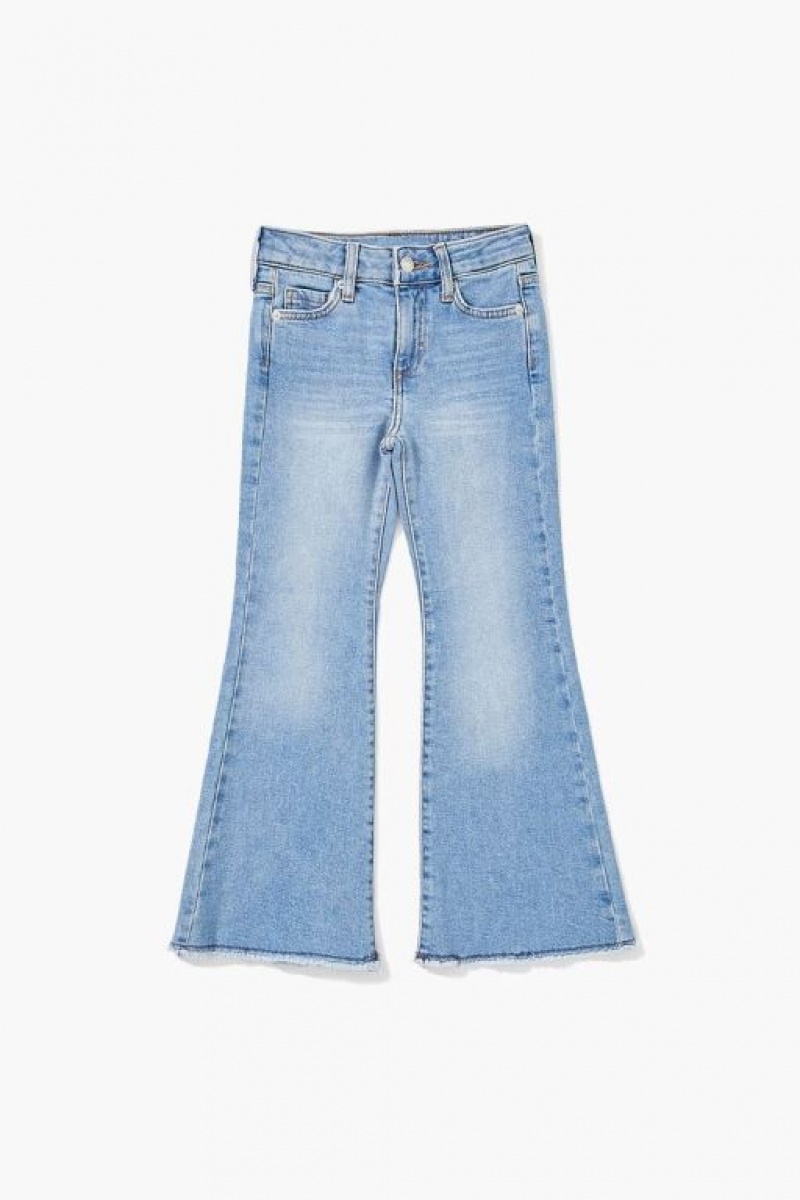 Jeans Forever 21 Girls Recycled Cotton Niños Azules Claro | SldrWGOJahA