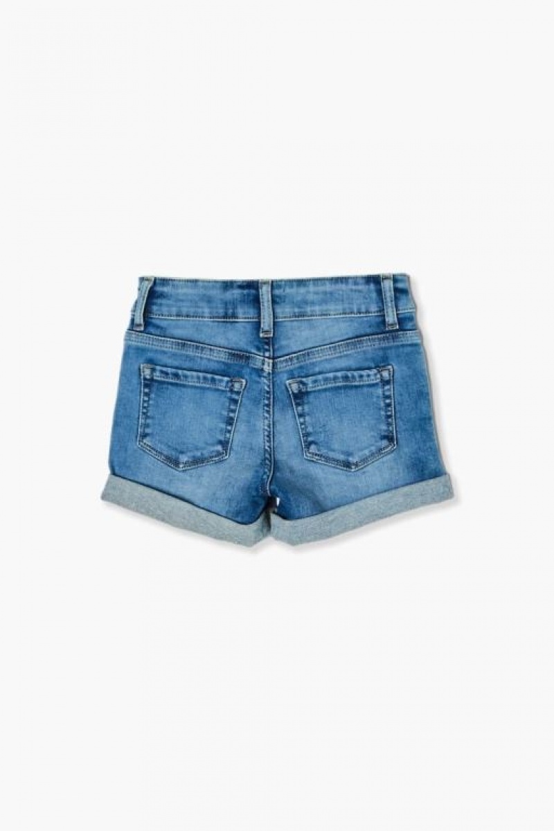 Jeans Forever 21 Girls Recycled Cotton Niños Azules | 4lFwILNX8Zl