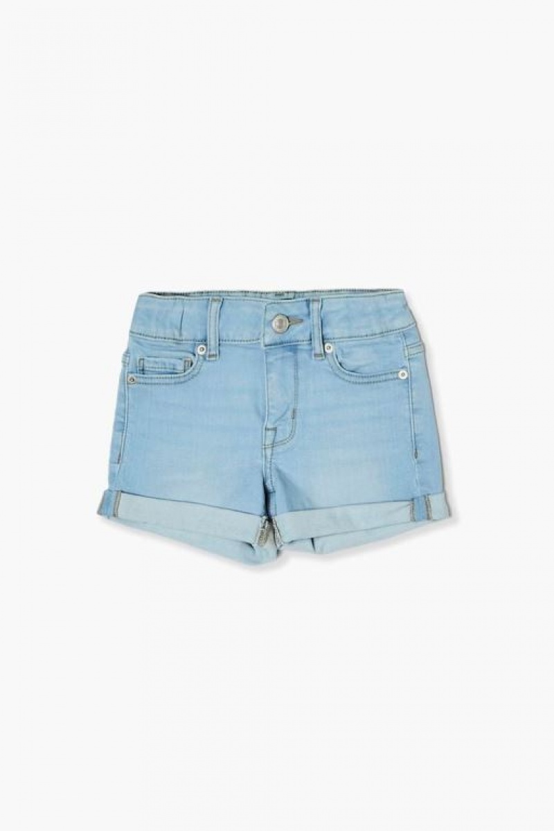 Jeans Forever 21 Girls Recycled Cotton Niños Azules Claro | AvUtoFhsg5A