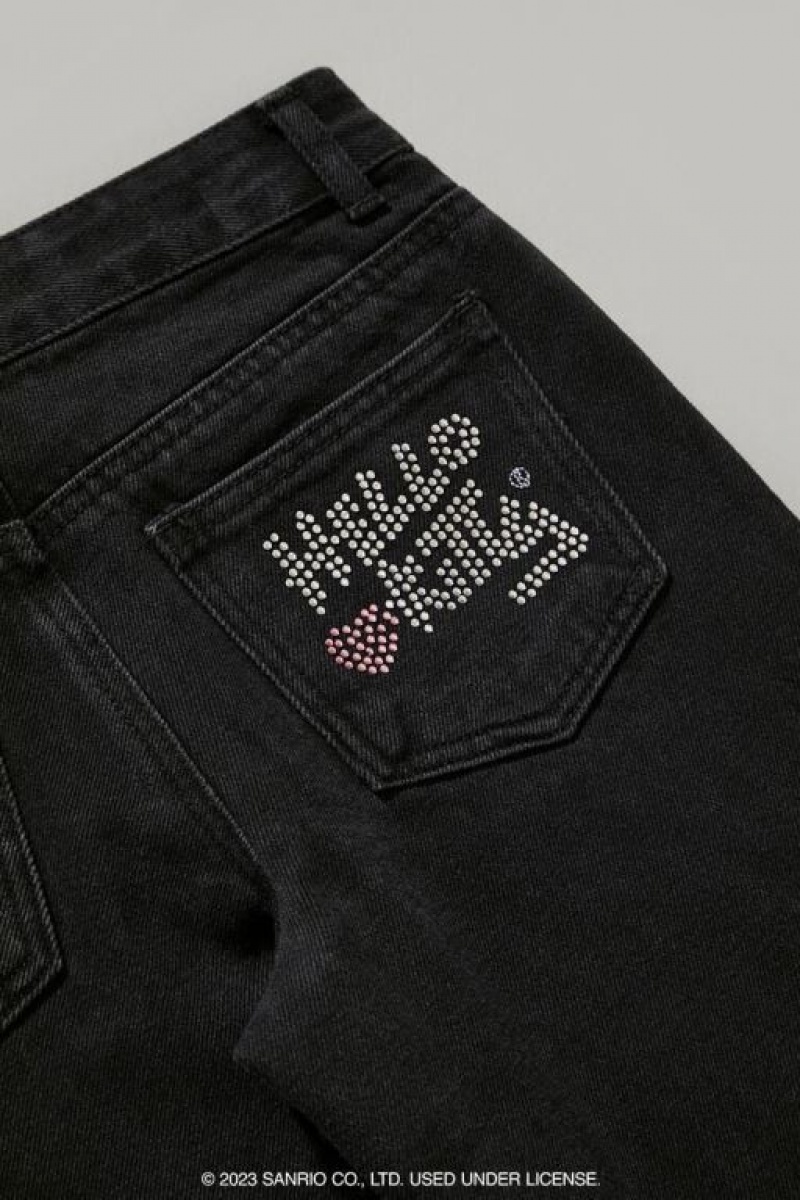 Jeans Forever 21 Girls Rhinestone Hello Kitty Niños Negras Multicolor | bHfX3n2y1JR