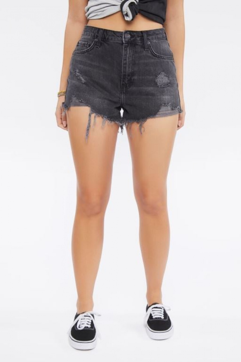 Jeans Forever 21 Organically Grown Cotton Retro Mujer Negras | KiISQbEJhbw