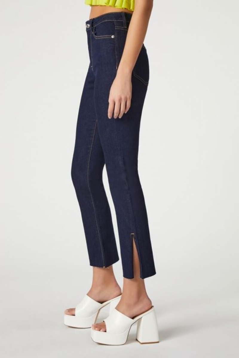 Jeans Forever 21 Recycled Cotton Directo Mujer Azules Oscuro | qITJbxxO0op