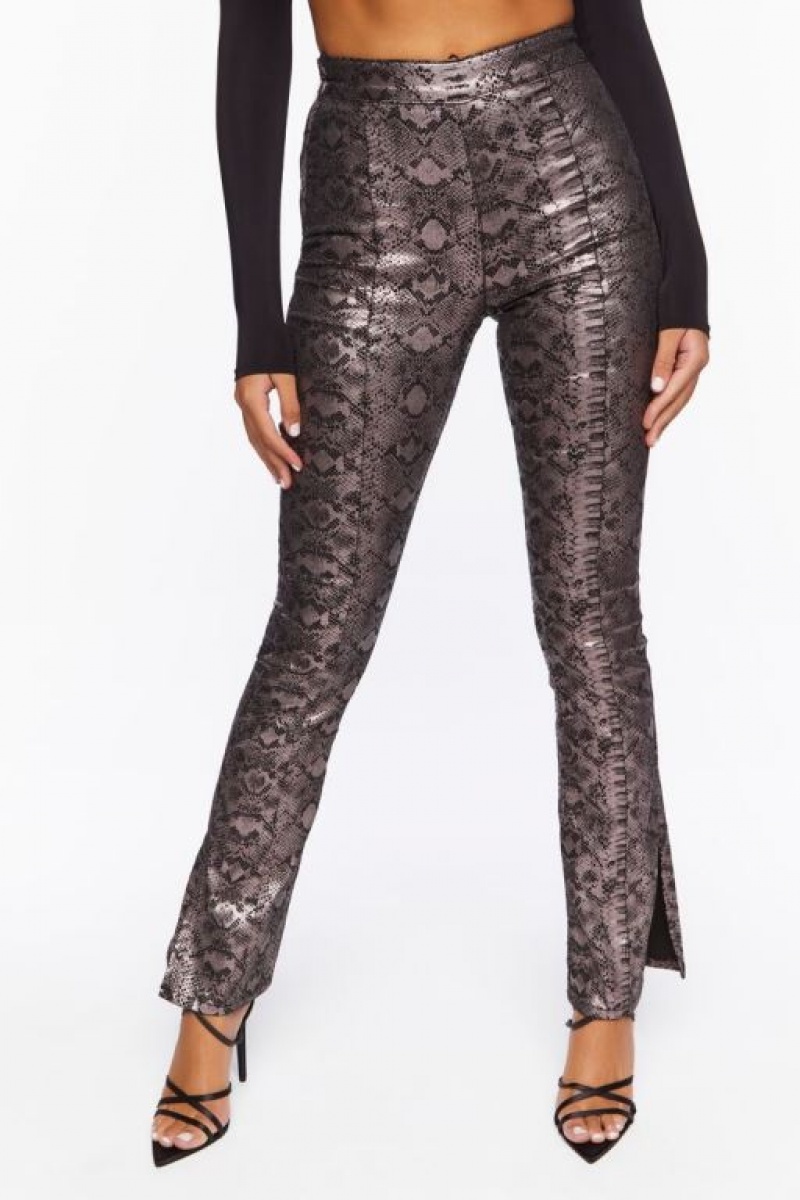 Jeans Forever 21 Snake Print Stretch Mujer Moradas | xEjgmKQC7Br