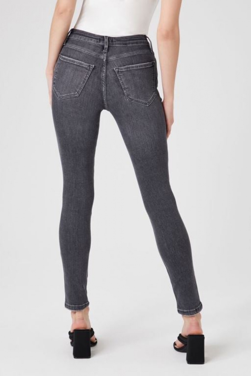 Jeans Forever 21 Stone Wash Flaco Mujer Negras | JpATEaobVPT