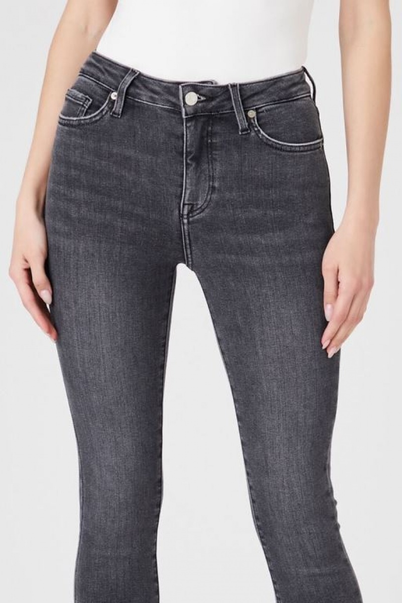 Jeans Forever 21 Stone Wash Flaco Mujer Negras | JpATEaobVPT