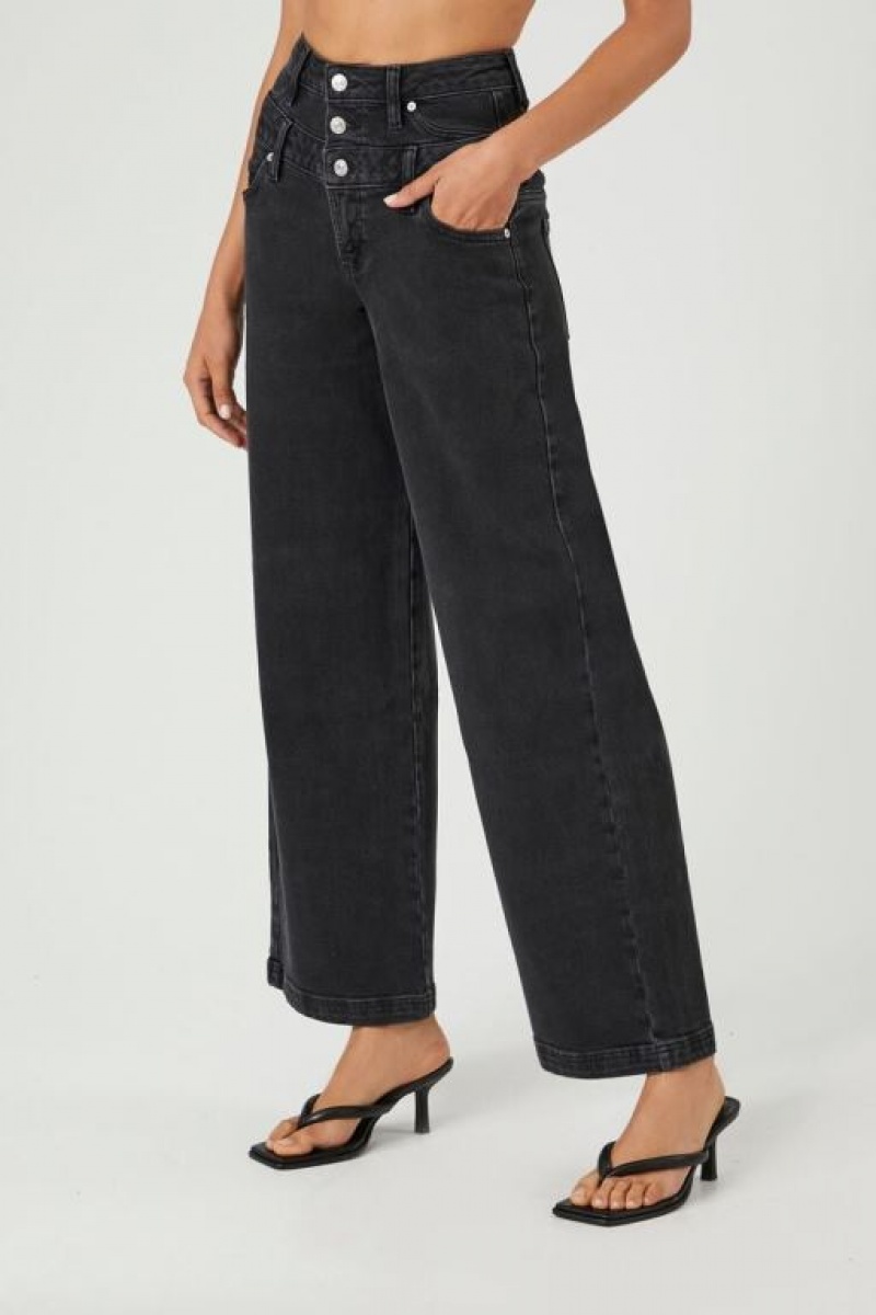 Jeans Forever 21 Stretch Denim Gy Mujer Negras | 1q5iQI69eDg