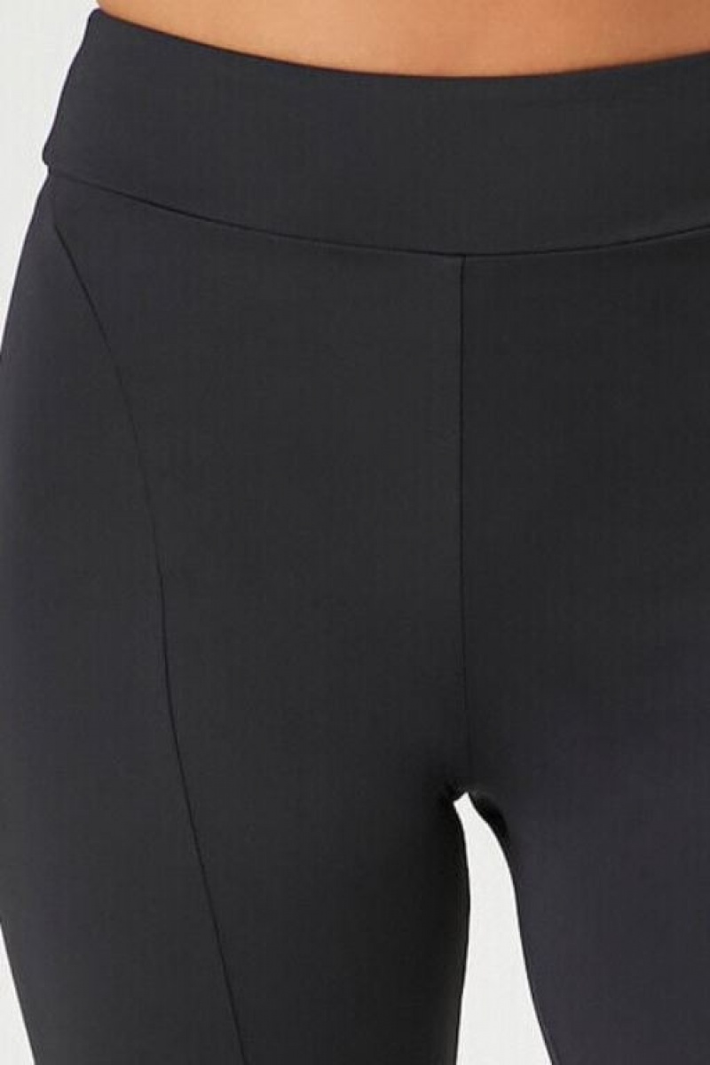 Leggins Forever 21 Active Flare Leg Mujer Negras | yDI4bWbxdGS