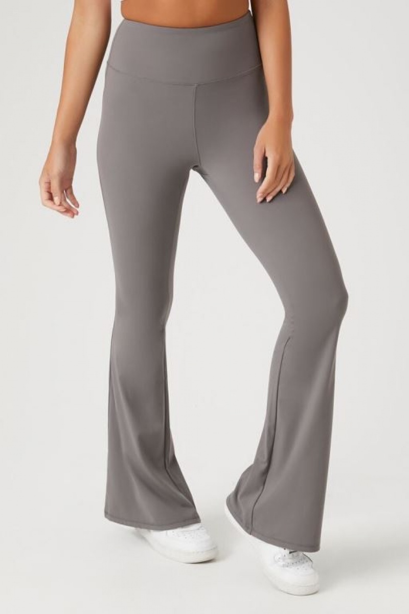 Leggins Forever 21 Active Flare Mujer Gris | xRu6BFKpv8e