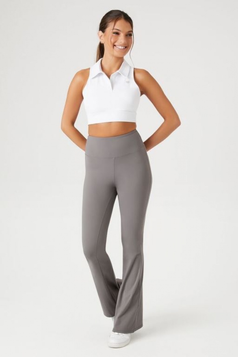 Leggins Forever 21 Active Flare Mujer Gris | xRu6BFKpv8e