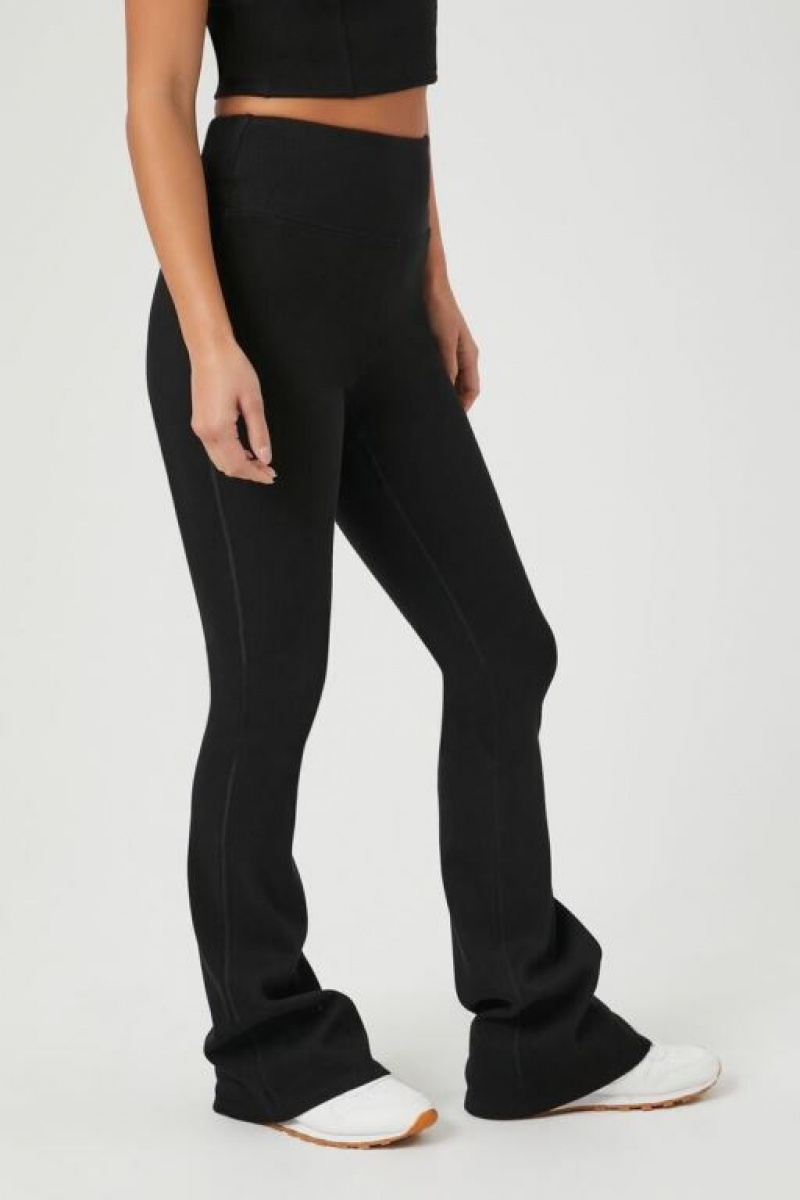 Leggins Forever 21 Active Flare Mujer Negras | TWJOjeH7arj