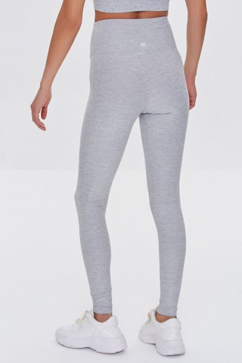 Leggins Forever 21 Active Heathered Mujer Gris | lEvGsDe7xIo