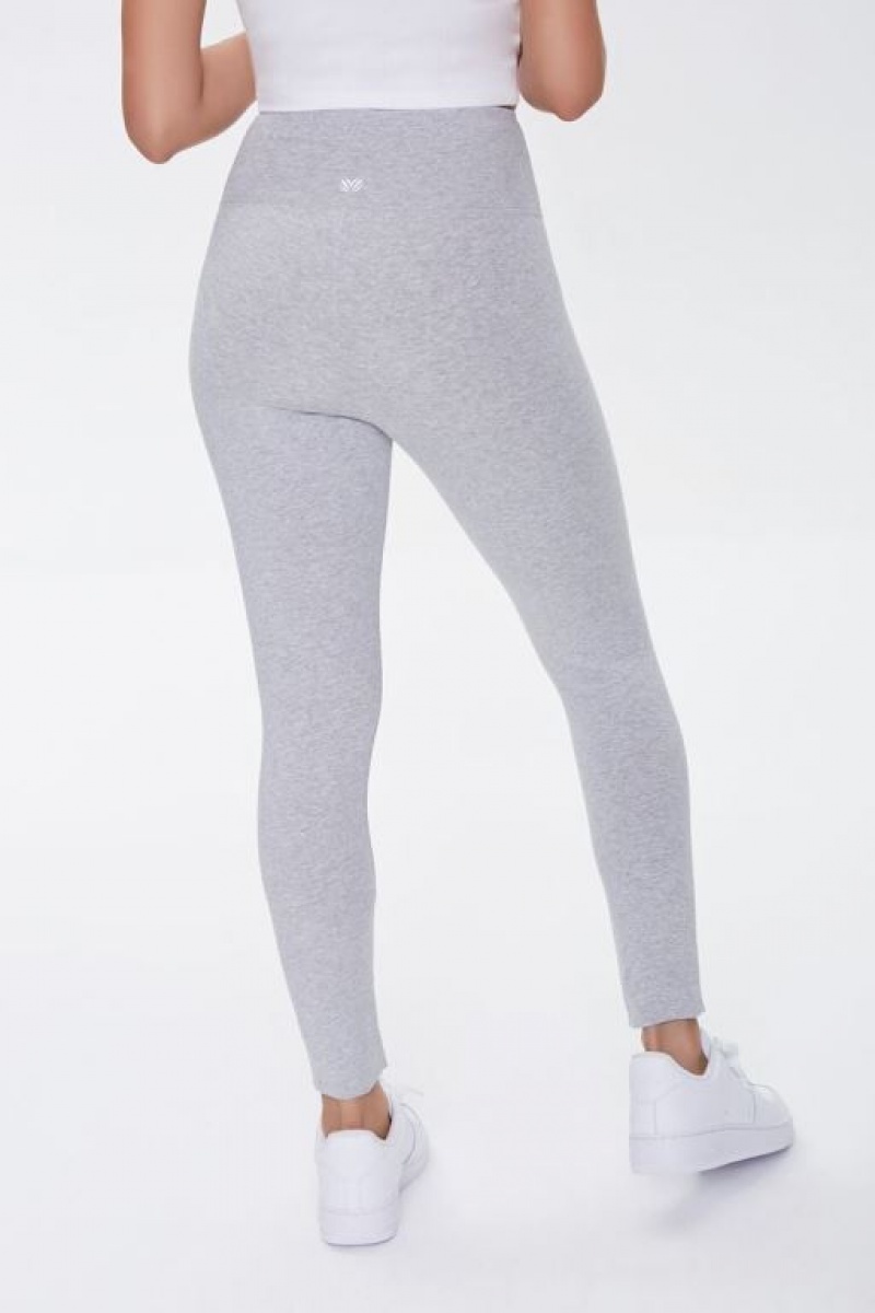 Leggins Forever 21 Active Heathered Mujer Gris | 10KPHBUE11y