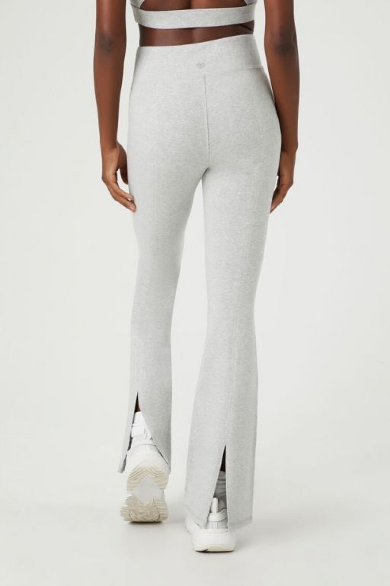 Leggins Forever 21 Active High Rise Flare Mujer Gris | xrxaXi9ykyj