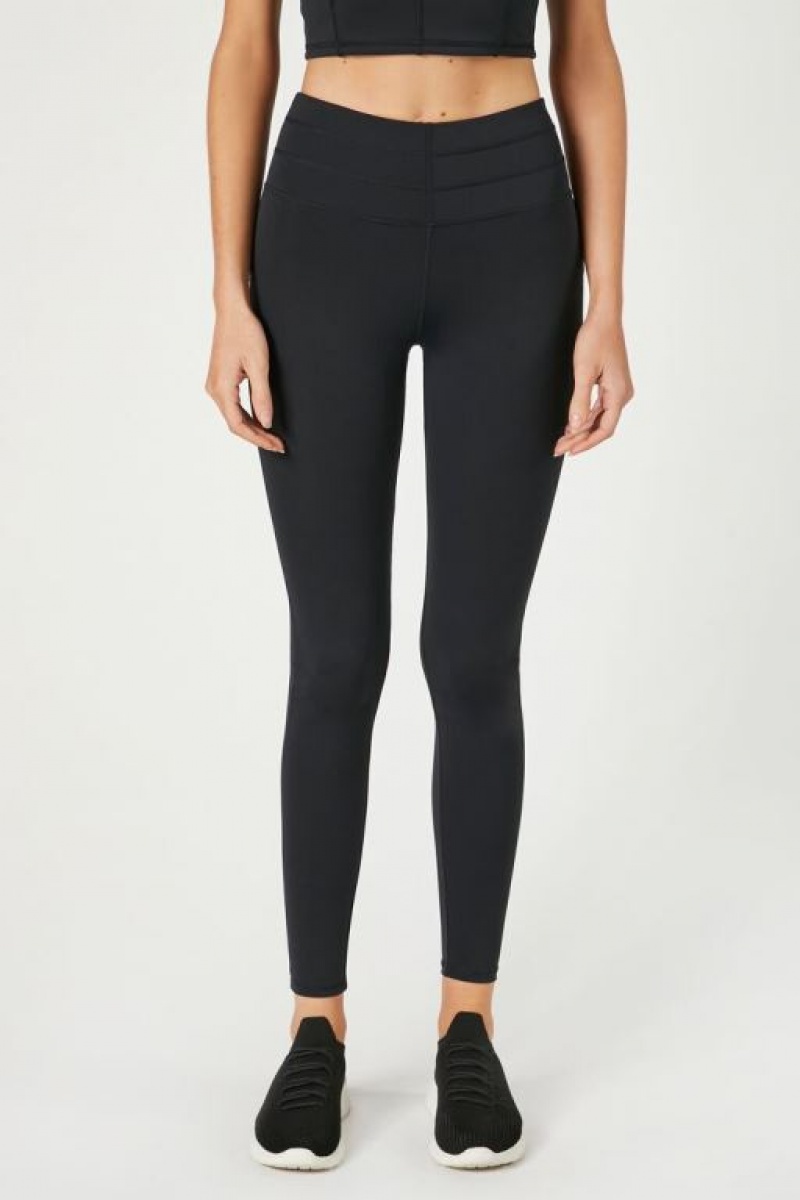 Leggins Forever 21 Active High Rise Mujer Negras | xgu6UiK7Kh0