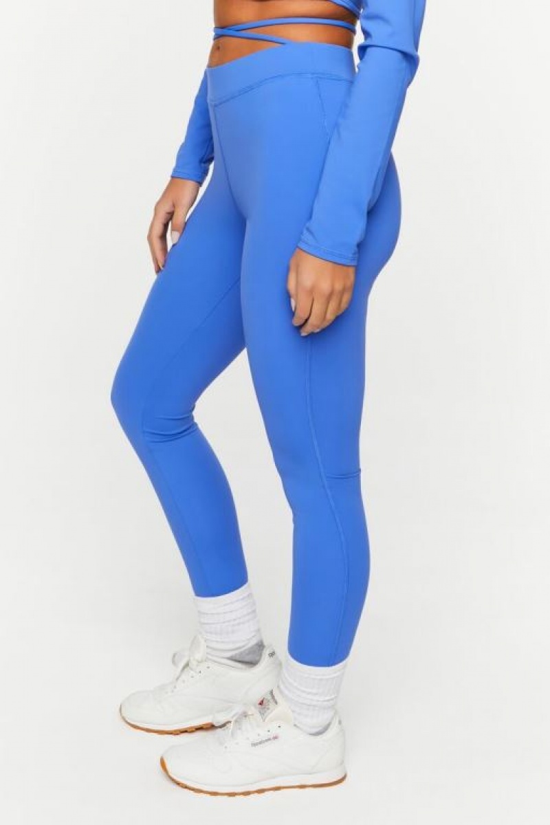 Leggins Forever 21 Active Mid Rise Mujer Azules | hoQPvziMR2h