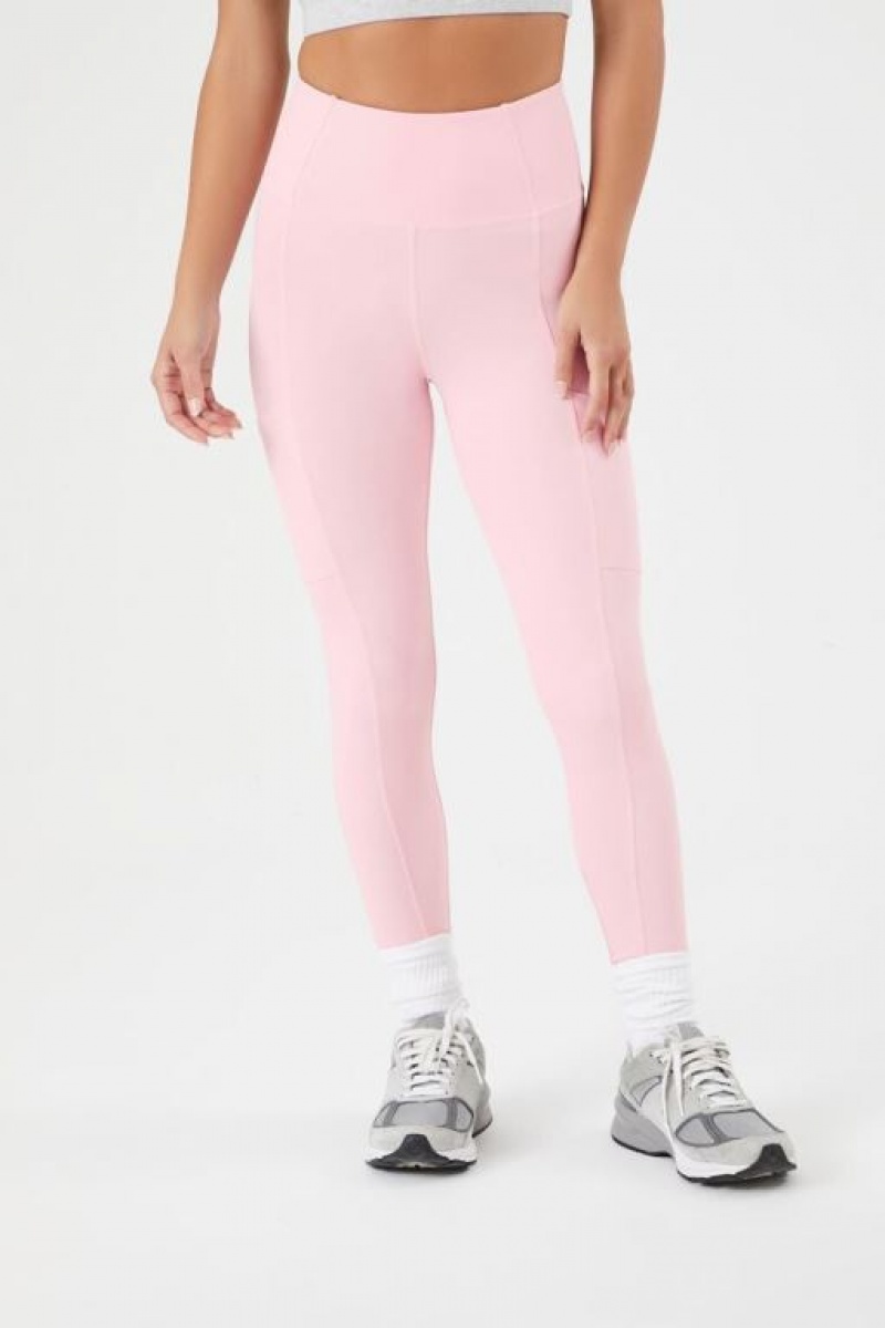 Leggins Forever 21 Active Sculpting High Rise Mujer Rosas Multicolor | E1ebdjqnzmX