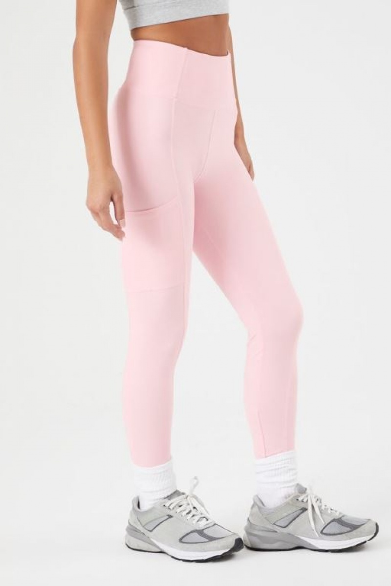 Leggins Forever 21 Active Sculpting High Rise Mujer Rosas Multicolor | E1ebdjqnzmX