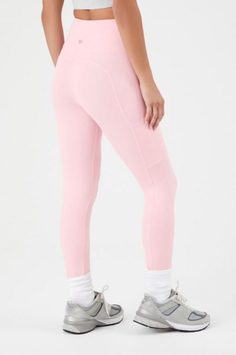 Leggins Forever 21 Active Sculpting High Rise Mujer Rosas Multicolor | E1ebdjqnzmX