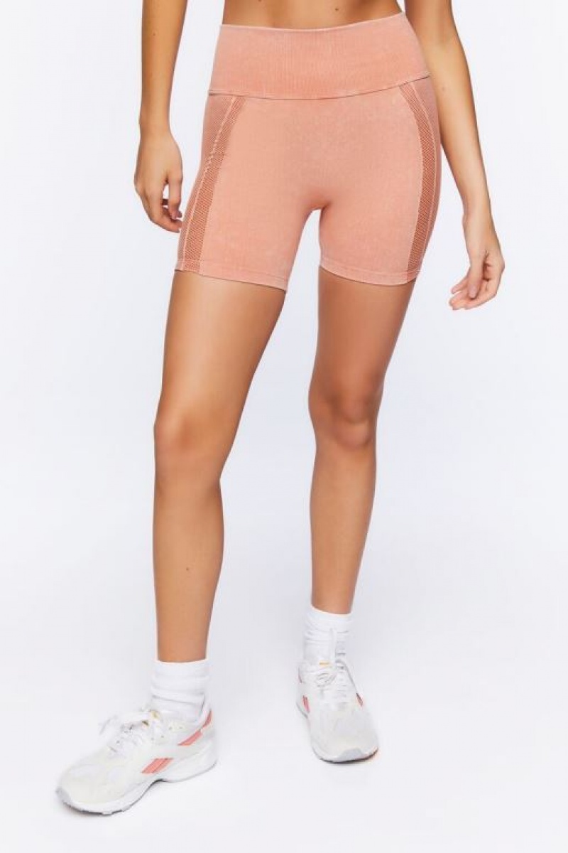 Leggins Forever 21 Active Seamless Biker Mujer Rosas | YhxSIqPfEQc