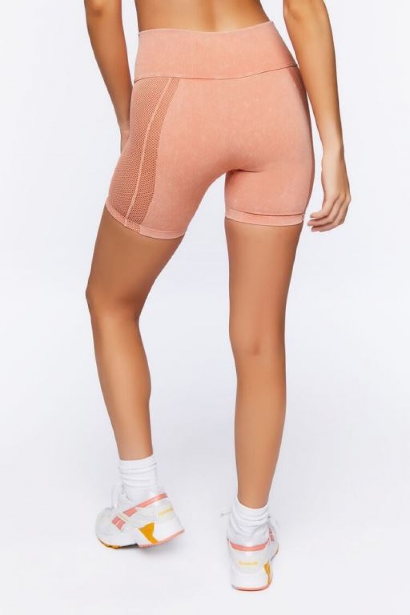 Leggins Forever 21 Active Seamless Biker Mujer Rosas | YhxSIqPfEQc