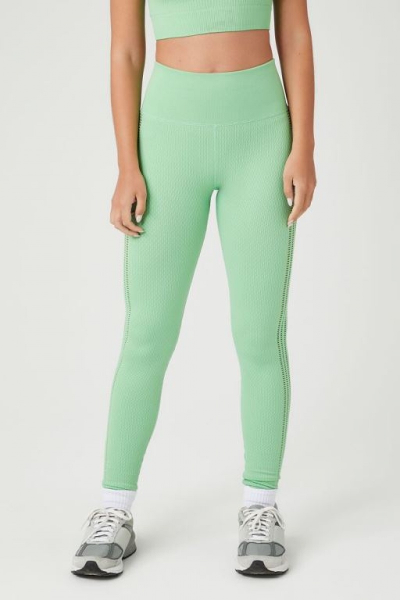 Leggins Forever 21 Active Seamless Cutout Mujer Verde Menta | J6jbJRUlW0A