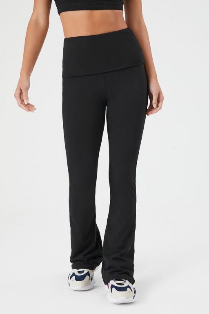 Leggins Forever 21 Active Seamless Flare Mujer Negras | FFZlt6kCrxC