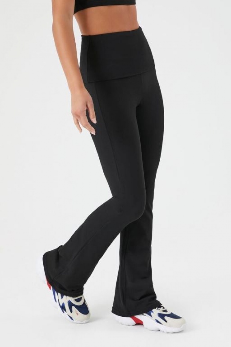 Leggins Forever 21 Active Seamless Flare Mujer Negras | FFZlt6kCrxC