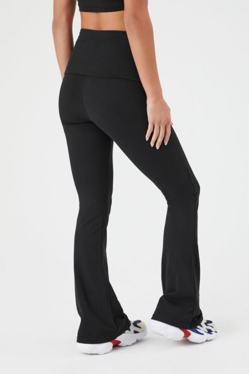 Leggins Forever 21 Active Seamless Flare Mujer Negras | FFZlt6kCrxC