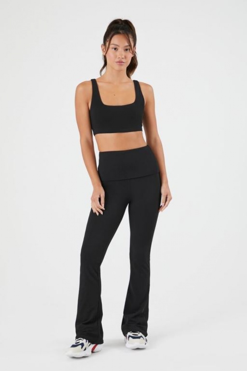 Leggins Forever 21 Active Seamless Flare Mujer Negras | FFZlt6kCrxC