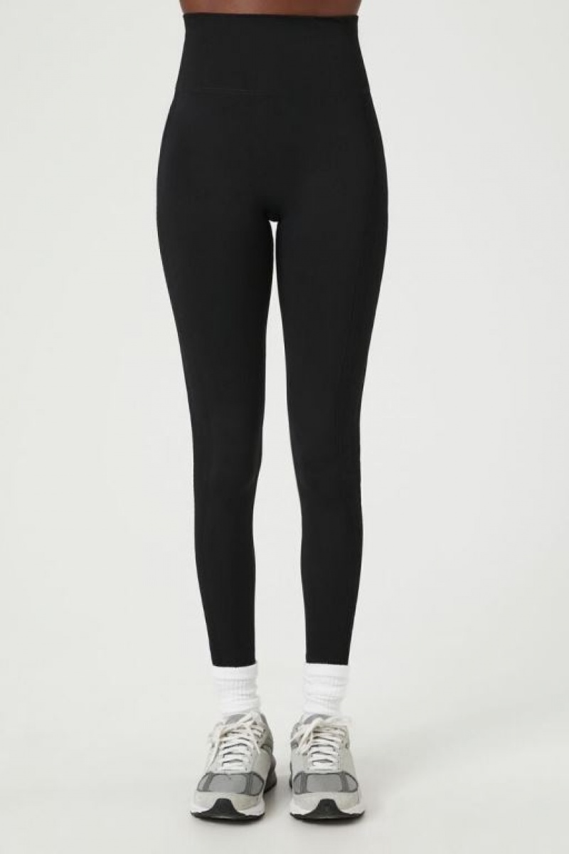 Leggins Forever 21 Active Seamless High Rise Mujer Negras | nQk576bL2kb