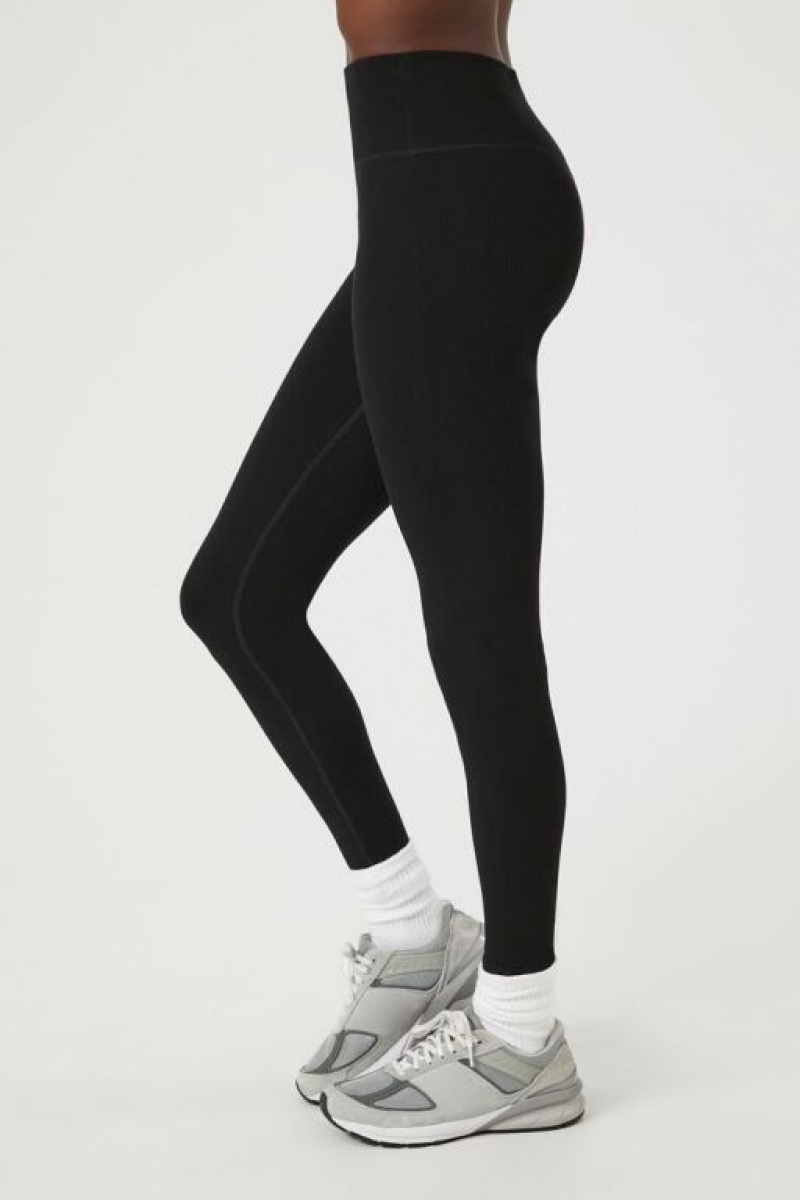 Leggins Forever 21 Active Seamless High Rise Mujer Negras | ZgsxcGFW8xj