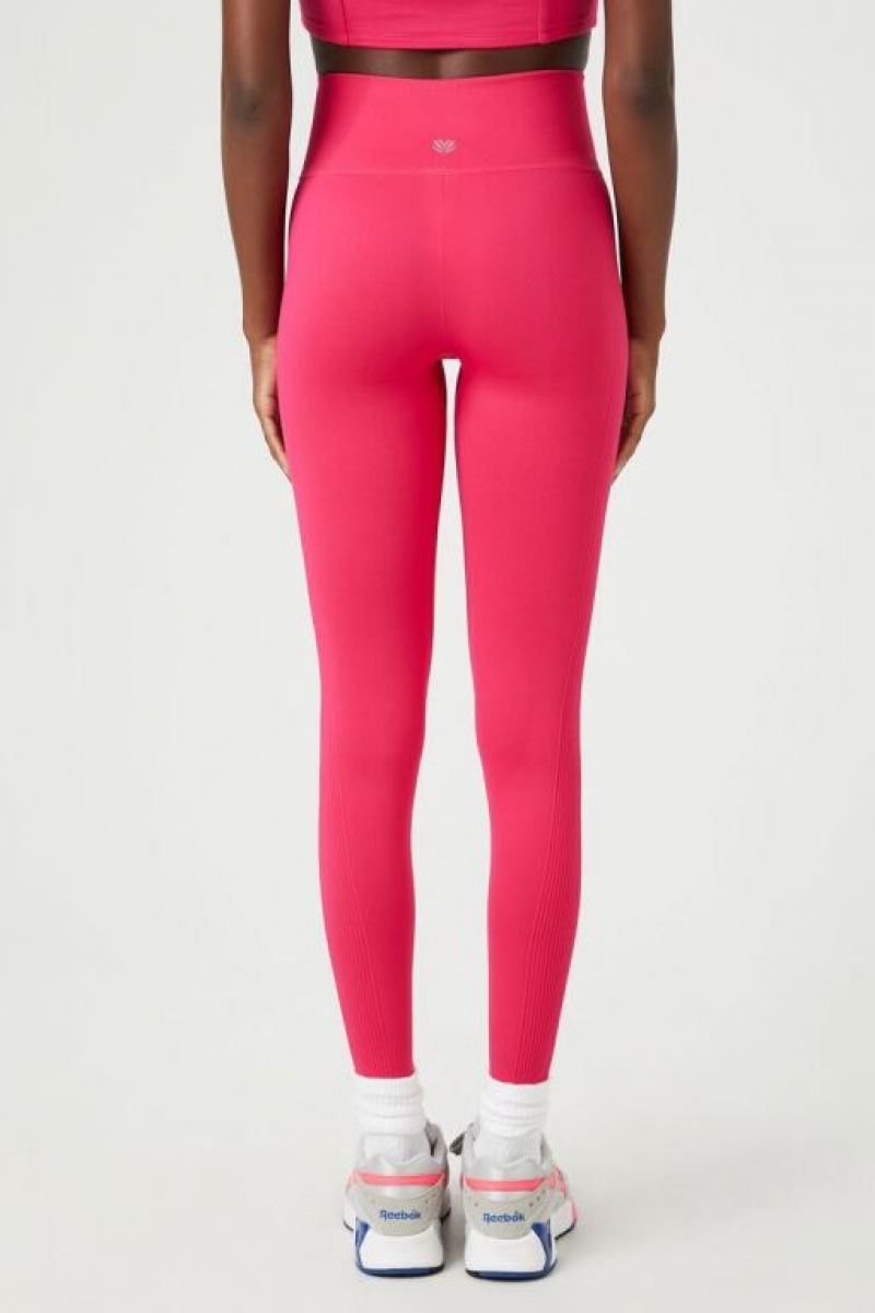 Leggins Forever 21 Active Seamless High Rise Mujer Hibiscus | xgfNqPJsbbc