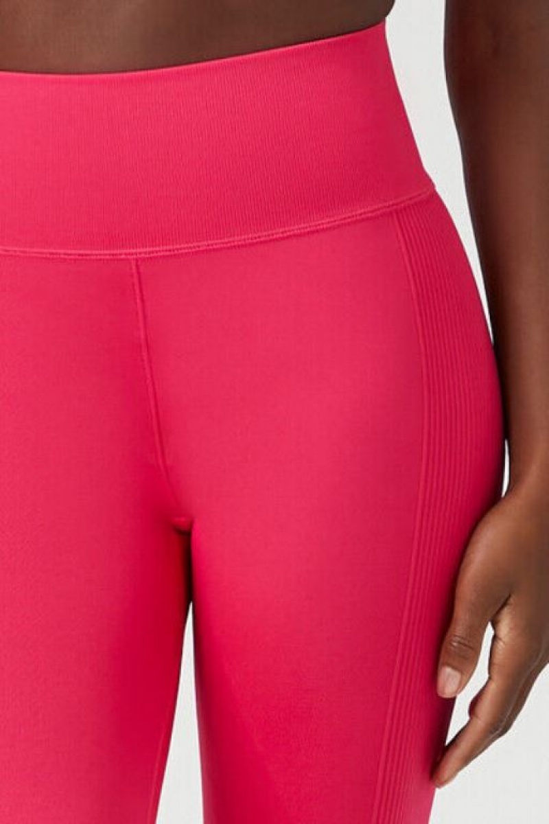 Leggins Forever 21 Active Seamless High Rise Mujer Hibiscus | xgfNqPJsbbc