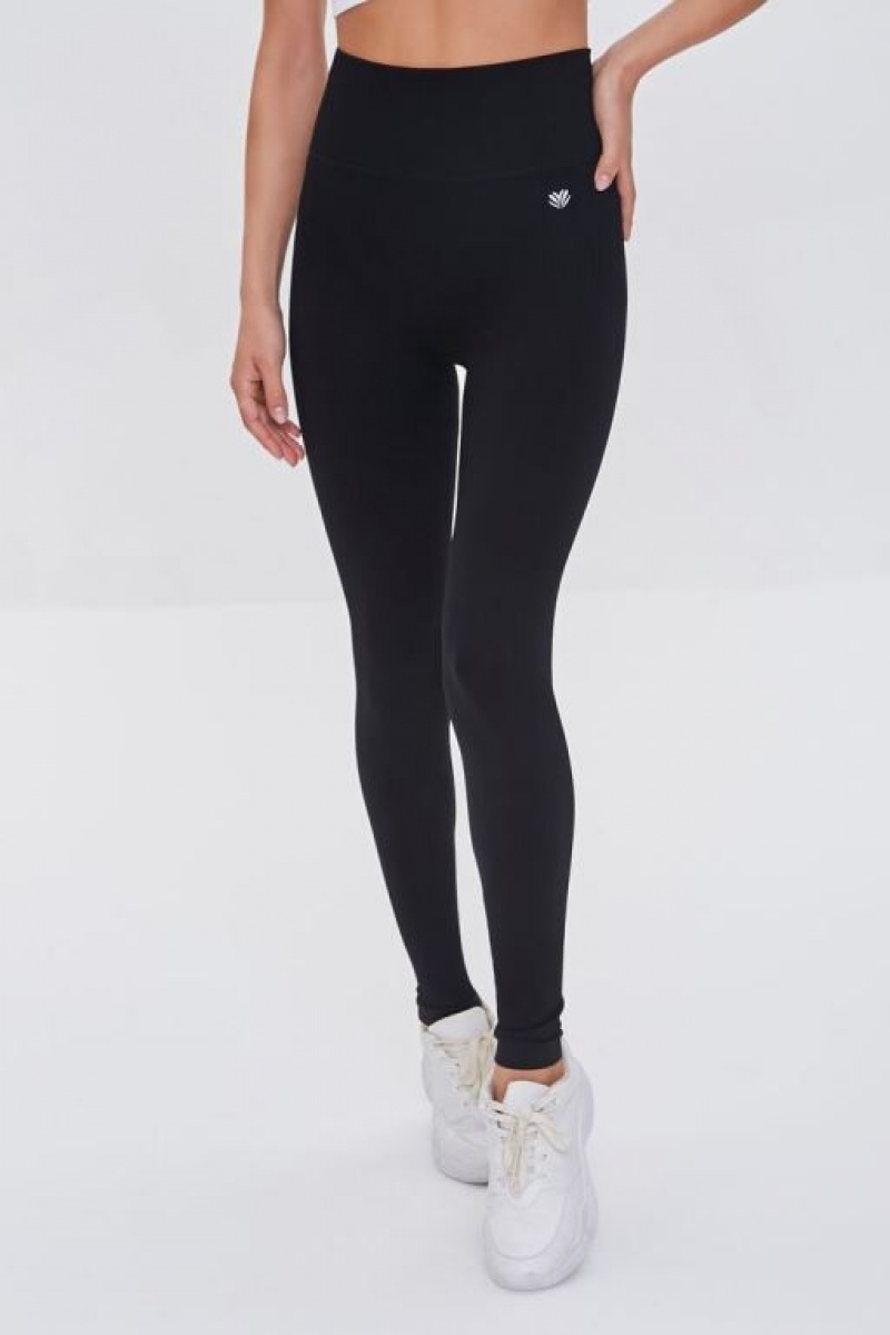 Leggins Forever 21 Active Seamless High Rise Mujer Negras | fijqtsOkVYN