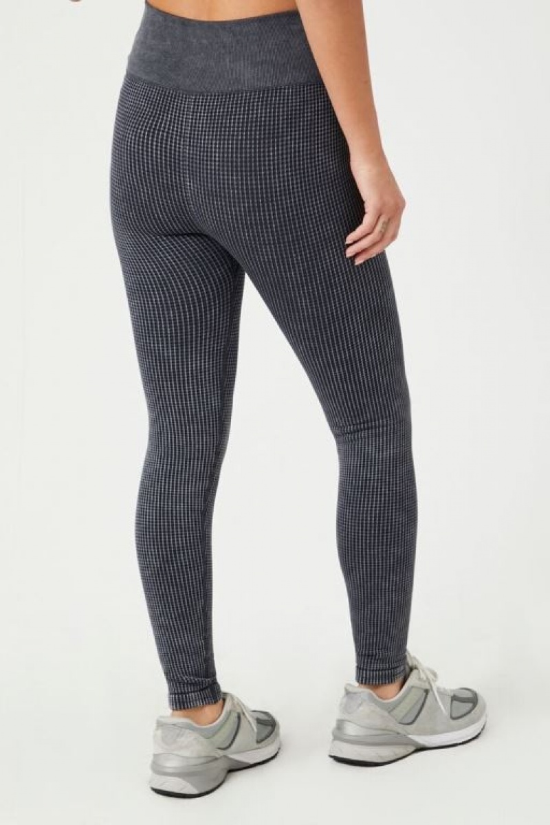 Leggins Forever 21 Active Seamless Surplice Mujer Negras | XqNFTbyyP8A