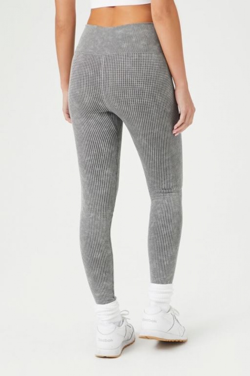 Leggins Forever 21 Active Seamless Surplice Mujer Gris Oscuro | dnKanTj28tJ