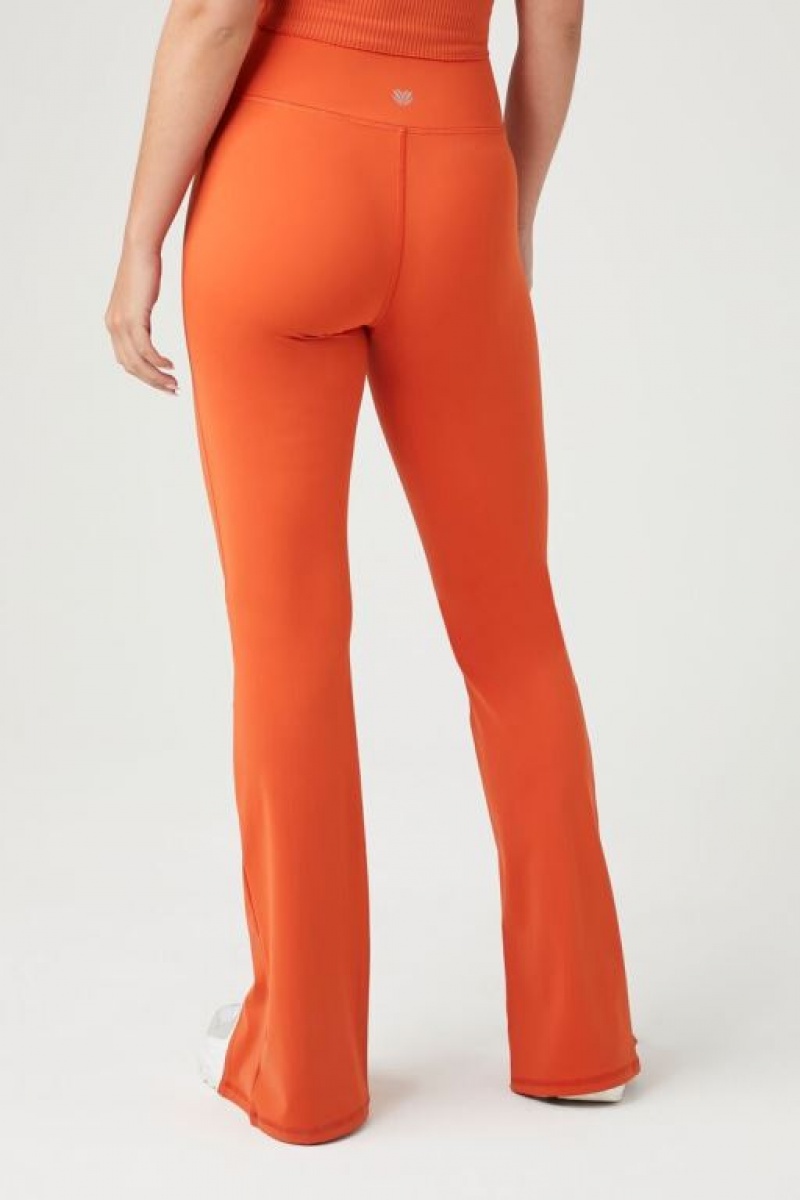 Leggins Forever 21 Active Split Flare Mujer Sienna | NIhGa72njze