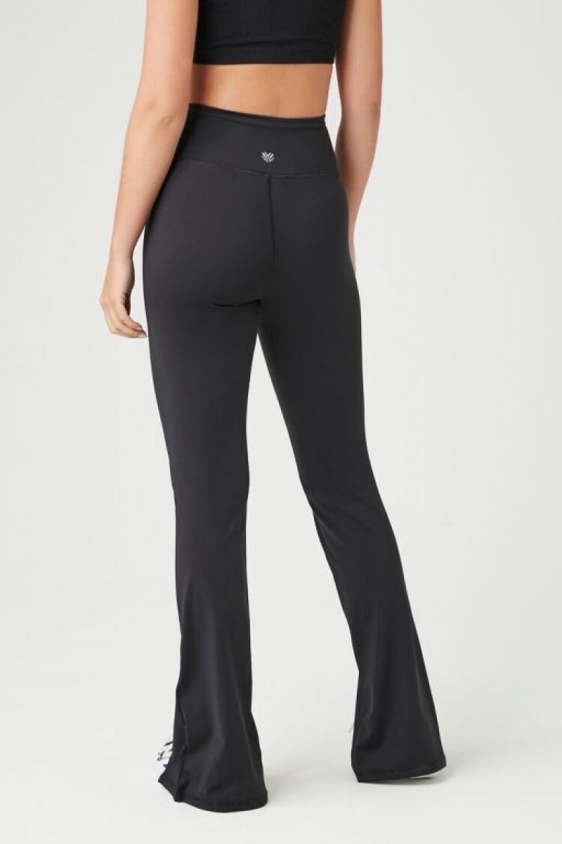 Leggins Forever 21 Active Split Flare Mujer Negras | BX3rThgCuw5