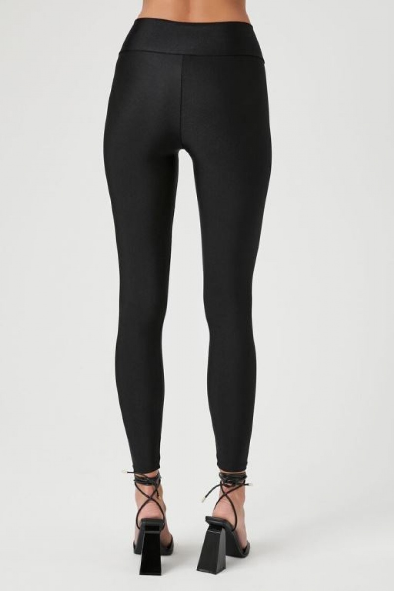 Leggins Forever 21 High Rise Ankle Mujer Negras | eqjJHIvPAHF