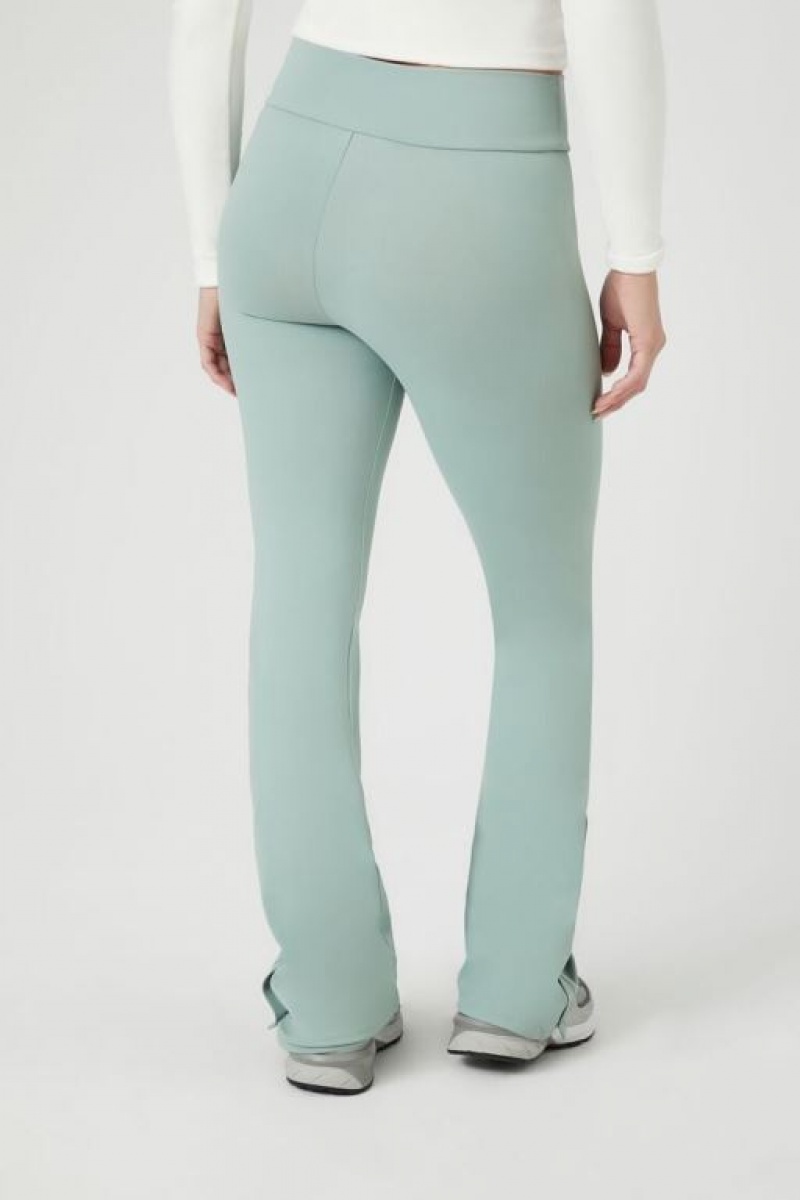 Leggins Forever 21 High Rise Tearaway Mujer Verde | Mwo4bGLi14f