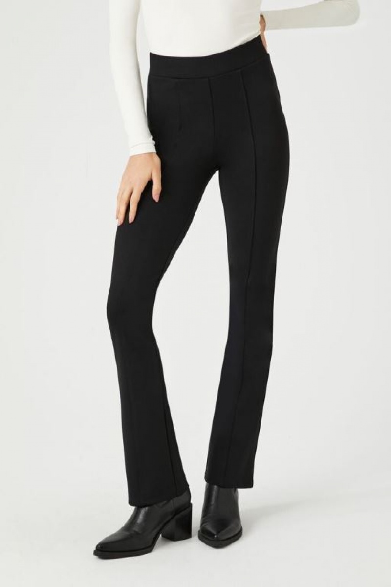 Leggins Forever 21 Ponte Knit High Rise Mujer Negras | dIz3Ogys3LN