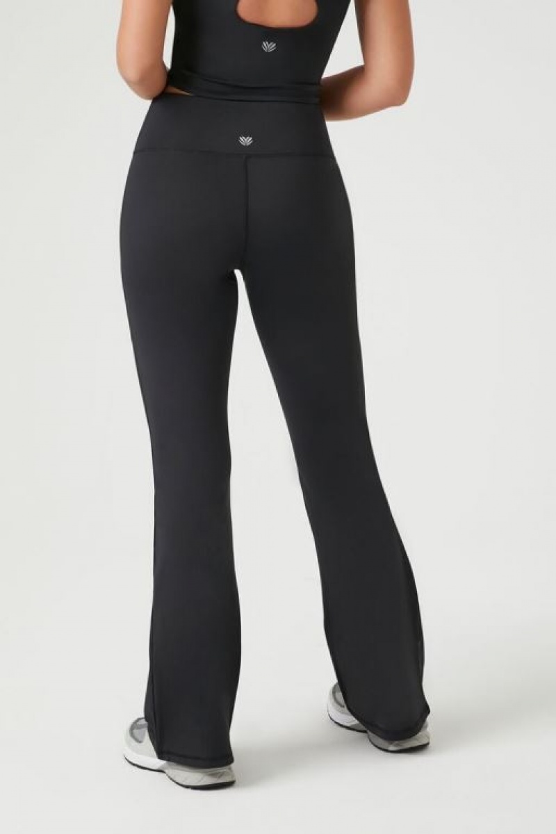 Leggins Forever 21 Seamless Flare Mujer Negras | KoxKQe6XqJU