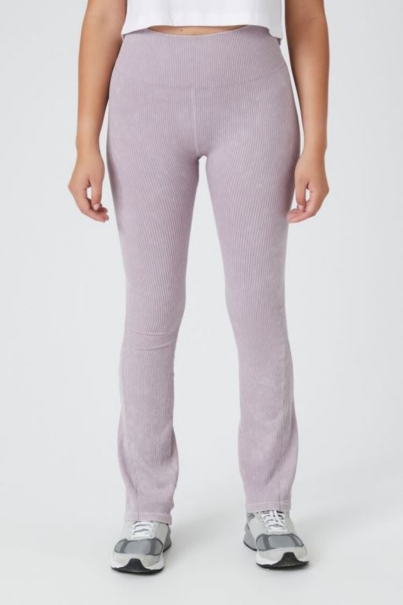 Leggins Forever 21 Seamless High Rise Mujer Moradas | 4yOsyc1gYS8