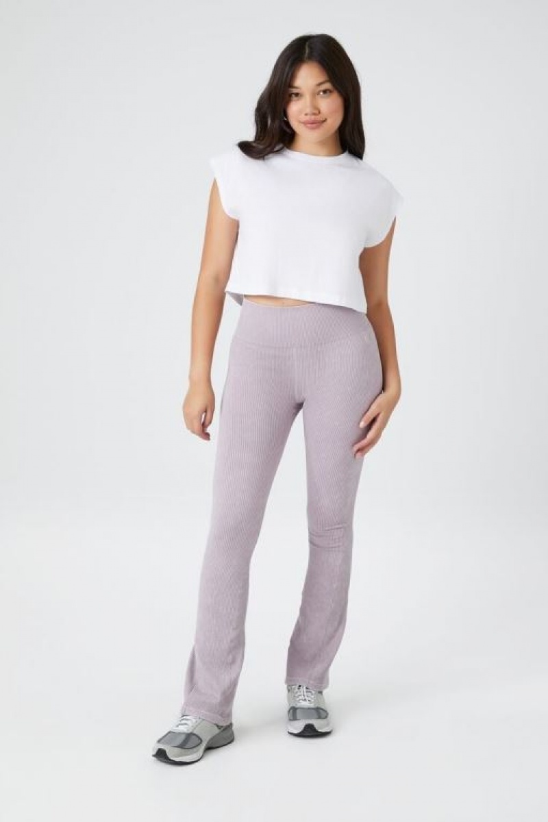 Leggins Forever 21 Seamless High Rise Mujer Moradas | 4yOsyc1gYS8