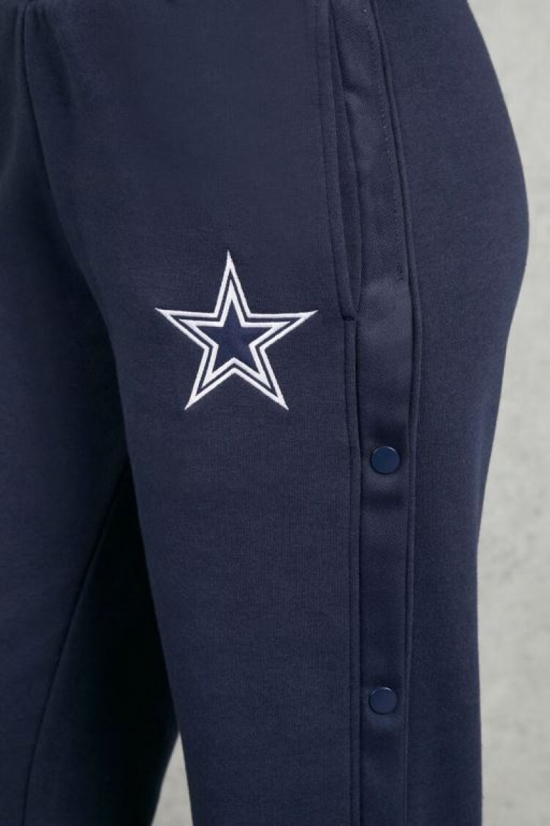 Pantalon Forever 21 Dallas Cowboys Tearaway Mujer Azul Marino Blancas | HRMF32rg5TZ