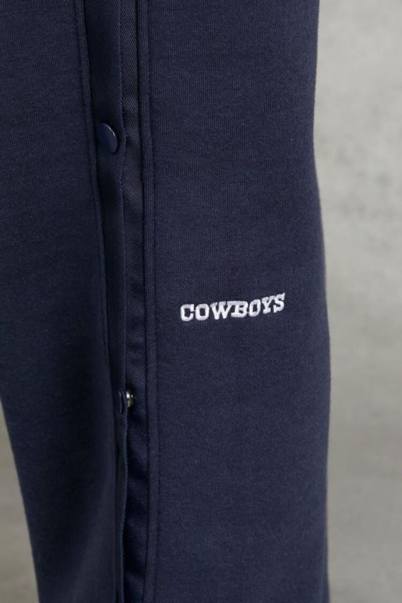 Pantalon Forever 21 Dallas Cowboys Tearaway Mujer Azul Marino Blancas | HRMF32rg5TZ